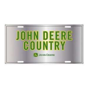  John Deere 99173 Country Metal License Plate Automotive