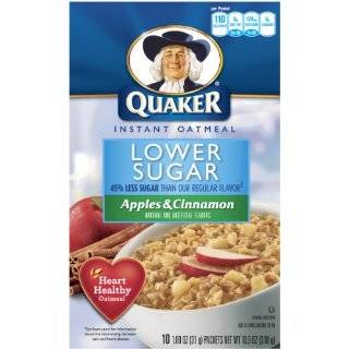 McCANNS Sugar Free Apple Cinnamon Instant Oatmeal, 8 Ounce Unit (Pack 