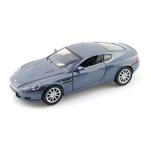  Aston Martin DB9 Coupe 1/24 Grey Blue Toys & Games