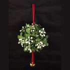 KSA Club Pack of 12 Traditional Mistletoe Ball Christmas Ornaments 4.5 