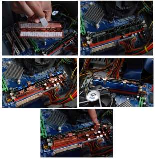 DDR DDR2 DDR3 RAM Memory Heat Spreader Cooling Heatsink  