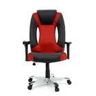 Sauder Gruga Vibe Chair in Red and Black