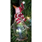   Penguin Dressed In Red Stocking Hat & Scarf Christmas Ornament #H3782