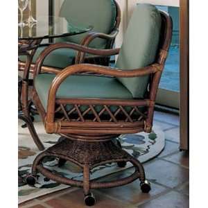   Rattan 3123 3100 Antigua Swivel   Tilt Dining Chair Furniture & Decor