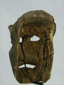 Superb Old African Tribal Art Tribal Mask MAKUA Mask Collectible 