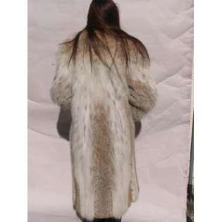 GLAMOROUS LYNX FUR COAT sz8/10  Webfurs Clothing Womens 