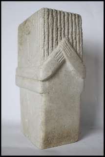 BEAUTIFUL SCULPTURE BY BRANCUSI   THE KISS  