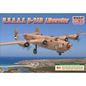  Minicraft 1/144 USAAF B 24D Liberator Airplane Model Kit 