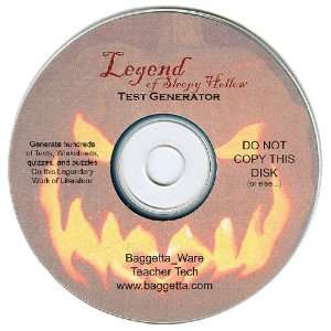  Legend of Sleepy Hollow Test Generator CD ROM Office 