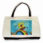 Carsons Collectibles Classic Tote Bag (2 Sided) of Spongebob 