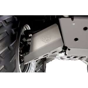  Front A Arm Skid Plates   Gray Hard Anodized Aluminum 