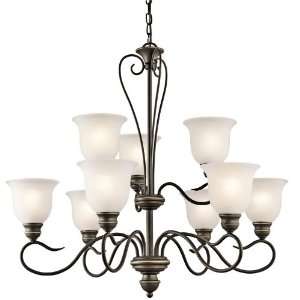   42907OZ Chandelier 9Lt Olde Bronze Tanglewood