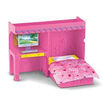 Fisher Price Dora the Explorer Dollhouse Furniture   Bedroom Set 