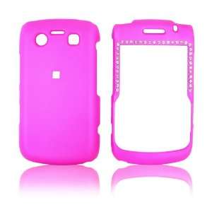  For Blackberry Bold 2 9700 Rubberize Hard Case Gem Pink 