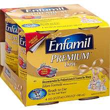 Enfamil Premium Ready to Feed Formula   4 Pack   8 oz.   Enfamil 