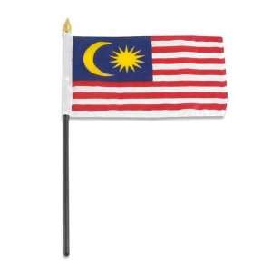  Malaysia Flag 4 x 6 inch Patio, Lawn & Garden