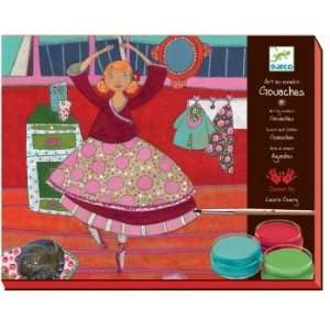  Djeco Paint By Number Gouache Ballerina Art Collection 