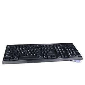  iMicro KB 819EB PS/2 107 Key Keyboard (Black) Electronics