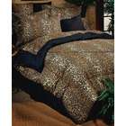 Kimlor Leopard Comforter & Sheet Set Twin Extra Long