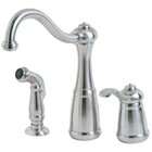   faucet is designed for single hole sink mounting only for three hole