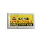 Feather Hi Stainless Platimum Double Edge Razor Blades 50 Ct