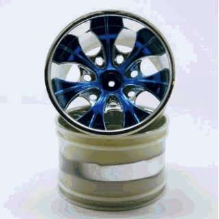   Blue Anodized Wheels   For All Redcat Racing Vehicles Toys & Games