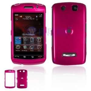 BlackBerry 9530/9500 Storm Cell Phone Rose Pink Solid Protective Case 