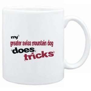 Mug White  MY Greater Swiss Mountain Dog DOES TRICKS  Dogs  