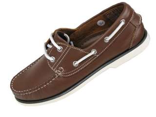 Mens Deck Boat Moccasin Leather Shoes in 4 Colours  