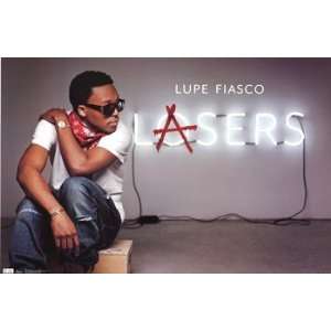 Lupe Fiasco   Lasers   Poster (34x22)