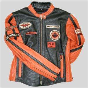 Harley Davidson Leather Jacket Whirlwind 98116 07VW Medium or XL 
