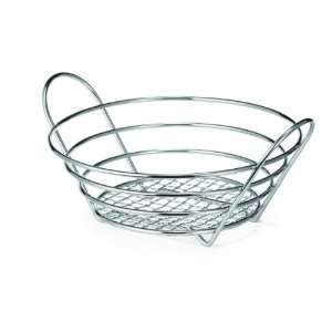   Heavy Gauge Metal Wire Round Basket   10 X 3 1/4