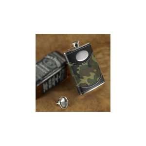  Gone Hunting Camo Personalized Flask