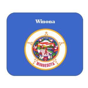  US State Flag   Winona, Minnesota (MN) Mouse Pad 