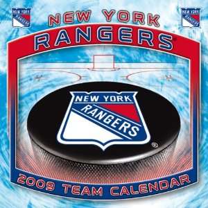 New York Rangers 2009 Box Calendar 