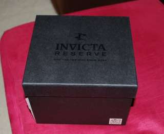 Invicta Reserve Mens Specialty Swiss Made Quartz Stainless Steel 