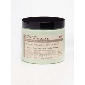   Homemade Bergamont, Kiwi & Wheat Luminescent Body Cream, 500 ml / 17