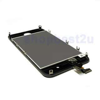 Black front Touch Glass Digitizer+ LCD Assembly Retina Iphone 4S 8 16 
