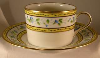 Ceralene Raynaud Limoges Morning Glory Ring Breakfast Cup & Saucer Set 