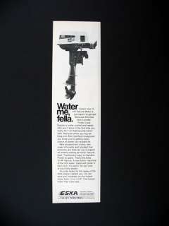 Eska 15 HP Outboard Motor 1978 print Ad  
