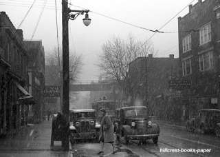 Snowstorm Parkersburg West Virginia wv photo pic 1940  