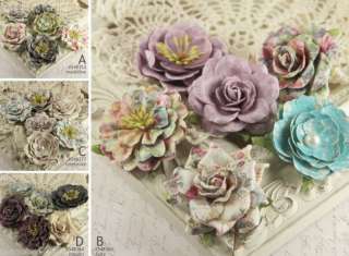 2011 NEW PRIMA Paper Flowers 2 Paloma Collection 6 pcs  