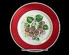 vintage salad plate la primula made in italy wild strawberries 7 3 4 