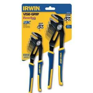   GRIP 1802532 Groove Lock Plier Set,8 and 10 In.,2 Pc
