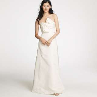 Bow monde gown   for the bride   Womens weddings & parties   J.Crew