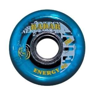  Radar Energy roller skate wheels 62mm wheels   Blue 