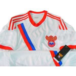 RUSSIA Away Soccer Jersey Football Shirt Euro 2012 M,XL  