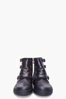 Ksubi Black Vachetta Lewish Sneaker Boots for men  