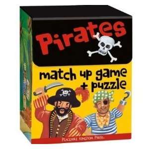  Pirates 2 in 1 Match Up Memory Game & Floor Puzzle Toys 