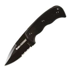   Edge G10 Handle AUS8A Stainless Steel Serrated